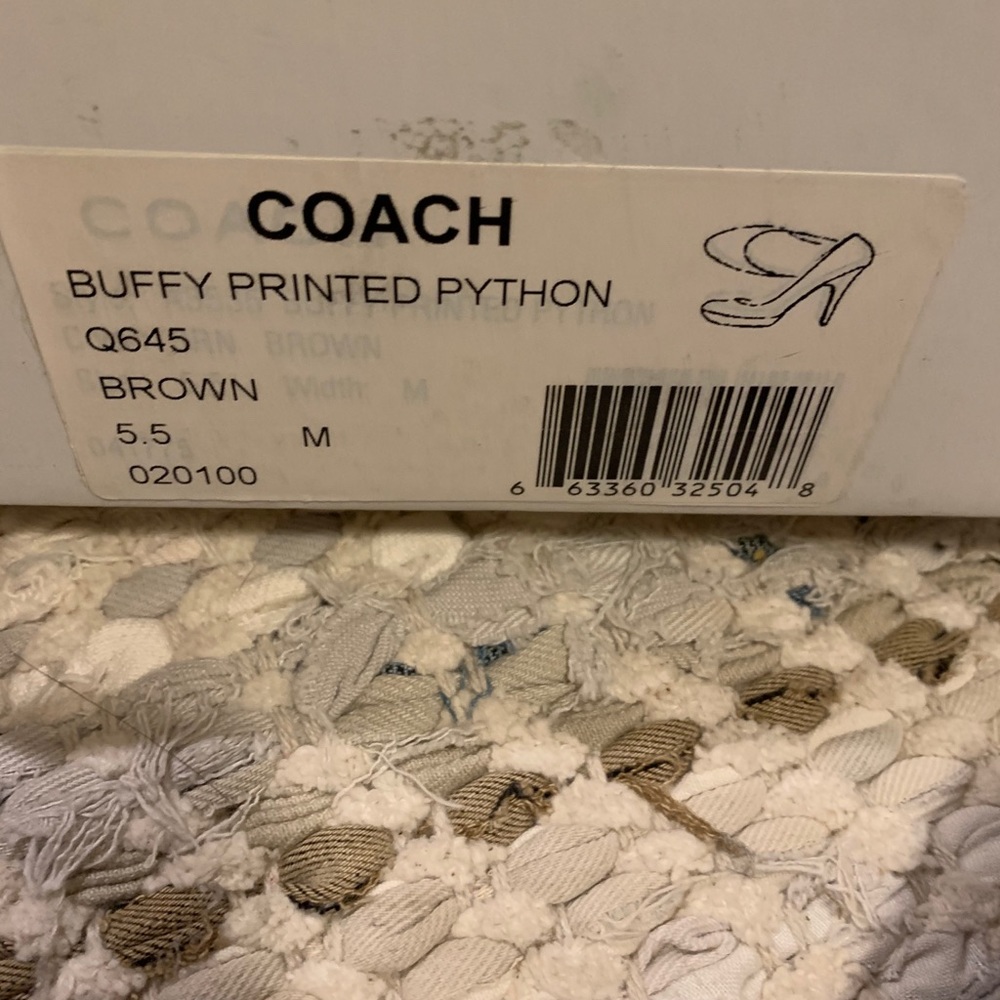 Coach Python Pumps Heels W Platform Fab!!! - image 4